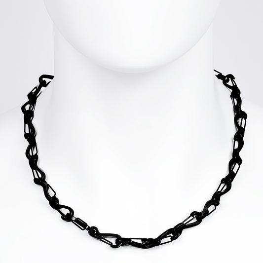 Black Brace chain necklace