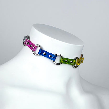 Micro ring choker PRIDE EDITION