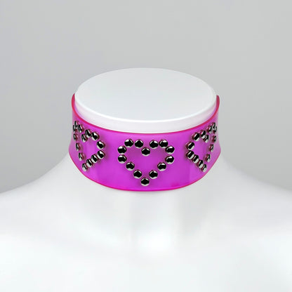 Hearts choker