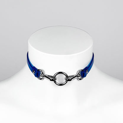 Collier ras du cou double H